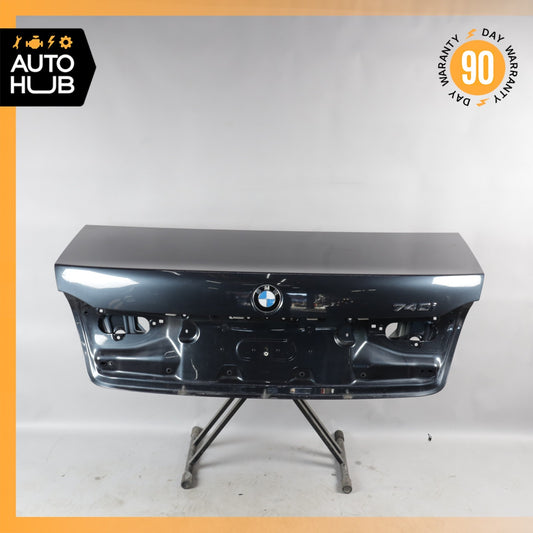16-22 BMW G12 740Li 750i Trunk Lid Panel Assembly Gray 41009481034 OEM - photo 1