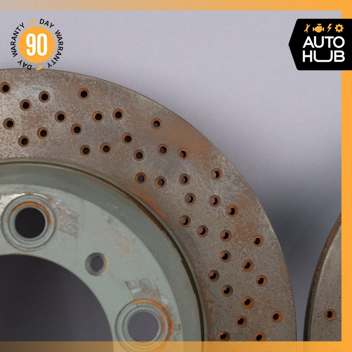 Porsche Boxster 987 Rear Left & Right Brake Rotors Disc Set Aftermarket - photo 5