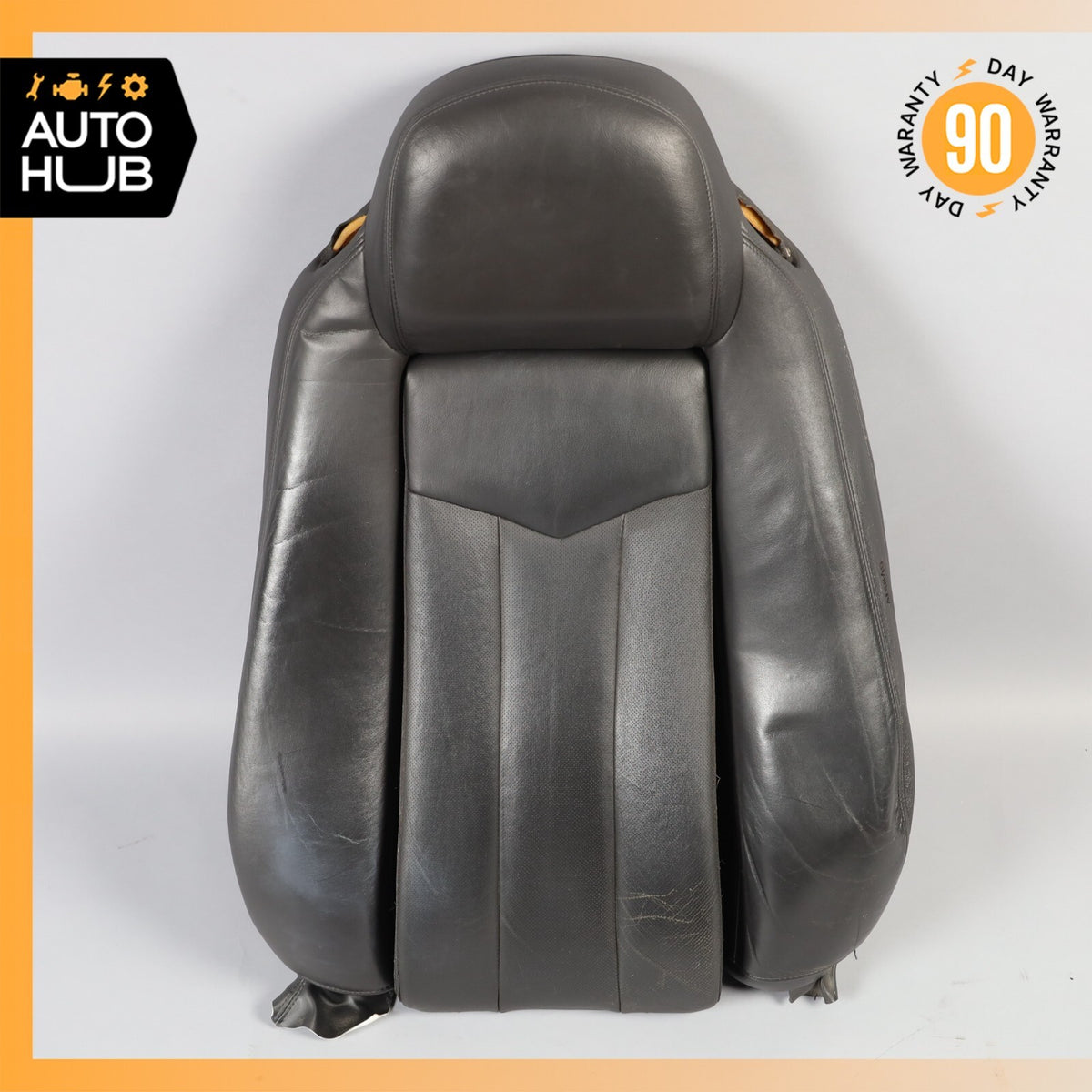 04-05 Cadillac XLR Left Driver Side Top Upper Seat Cushion Black OEM - photo 1