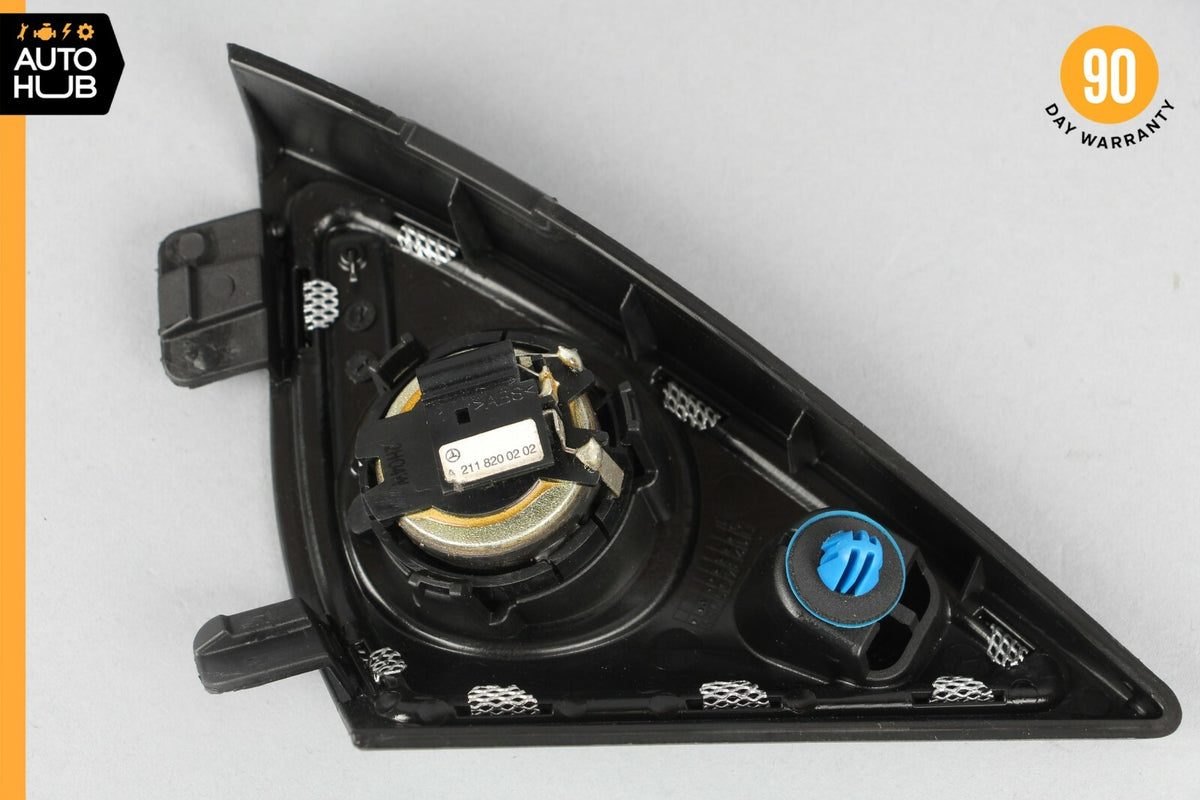 10-17 Mercedes W207 E350 E550 E400 Coupe Left Side Door Tweeter Trim Black OEM - photo 8