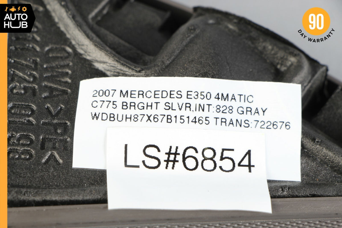 07-09 Mercedes W211 E350 E320 Tweeter Speaker Cover Left Driver Side Grey OEM - photo 12