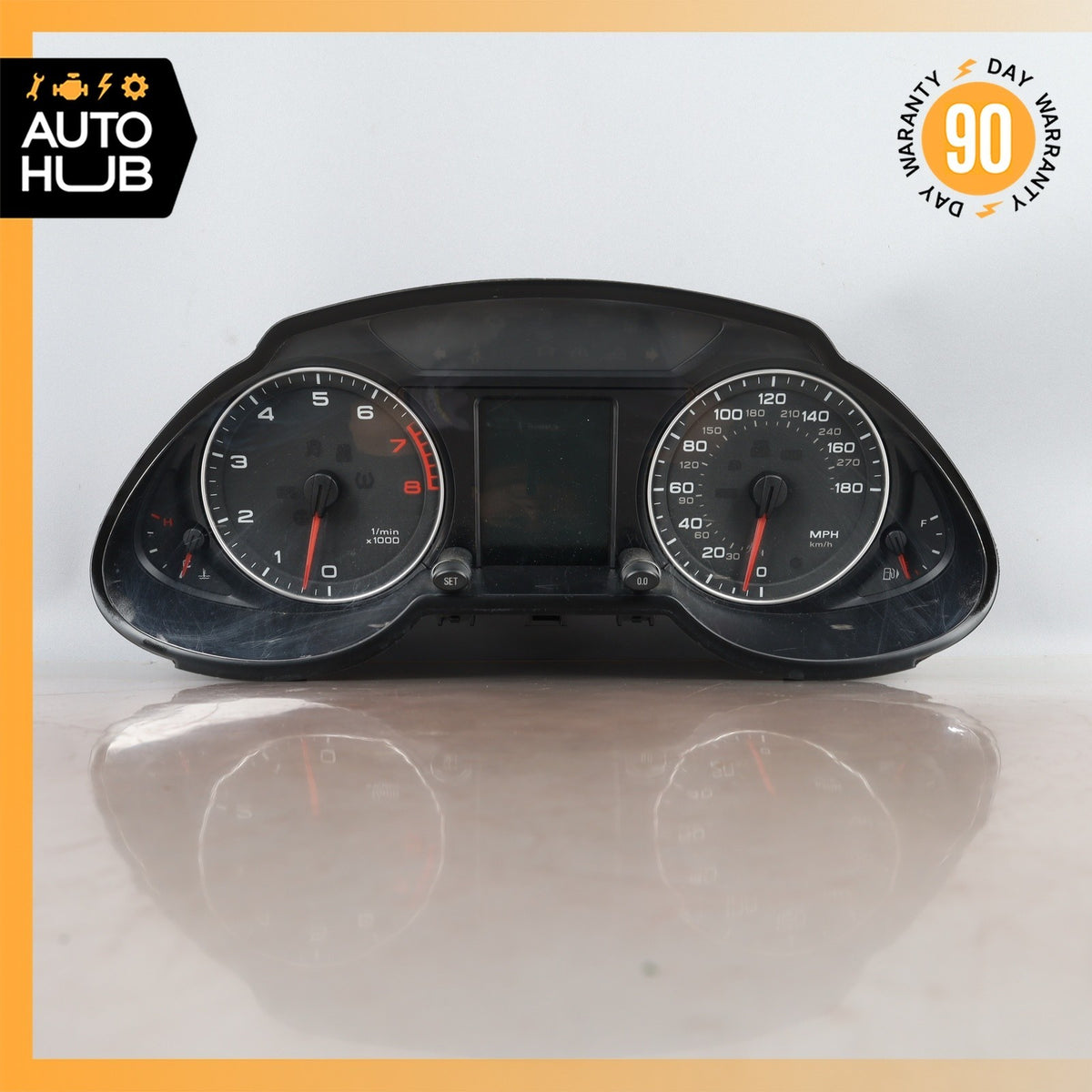 11-12 Audi 8R Q5 Instrument Cluster Speedometer 8R0920950K OEM 153k - photo 2