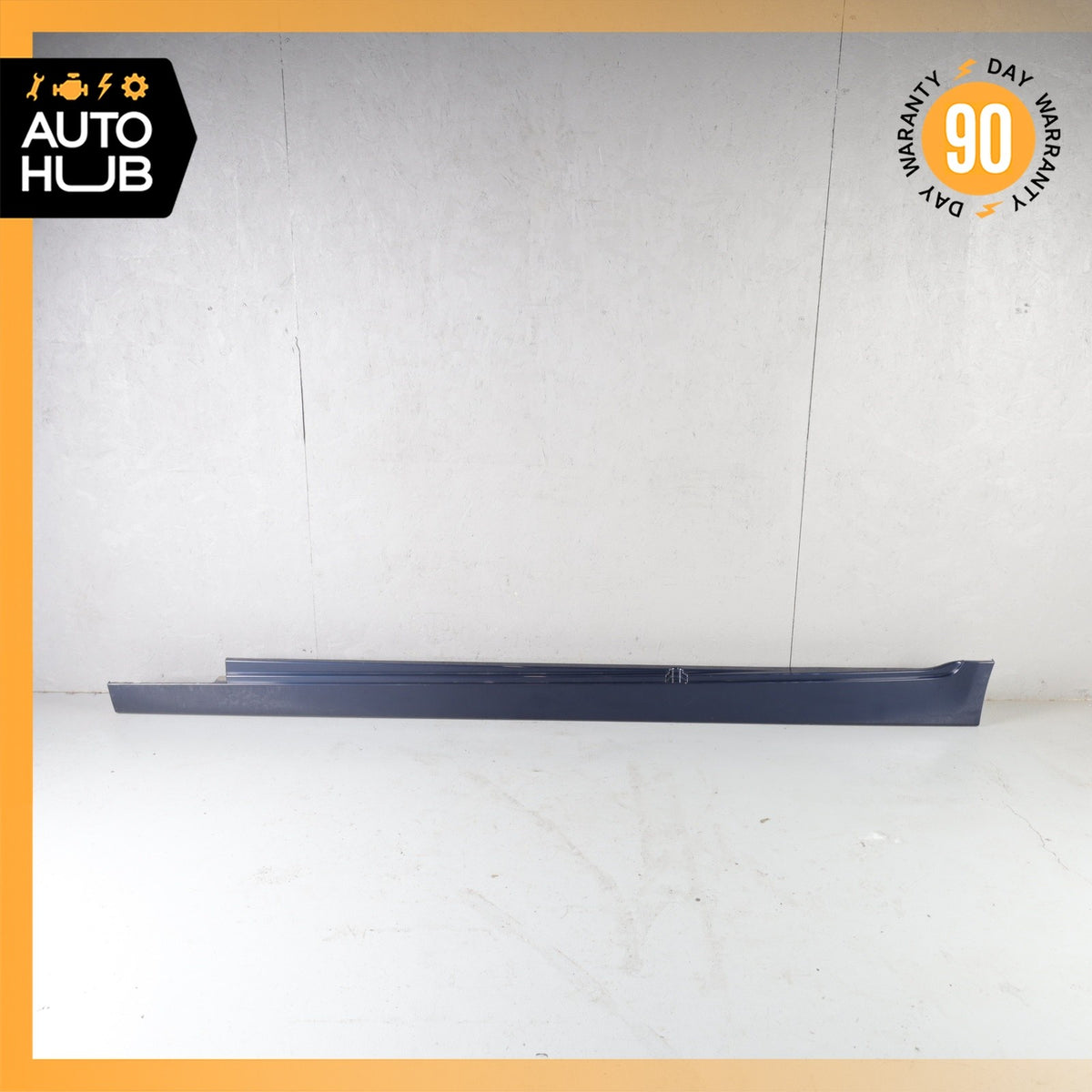 11-16 BMW F10 528i 550i Left Driver Side Rocker Panel Side Skirt Blue OEM - photo 1