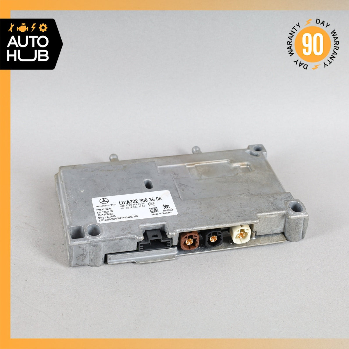 14-20 Mercedes W222 S65 AMG Night Vision Camera Control Module OEM - photo 2