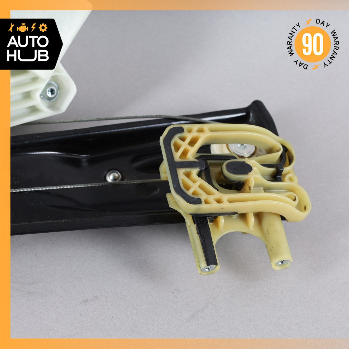 BMW G12 740Li Rear Right Side Window Regulator w/ Motor 7455084 OEM - photo 3