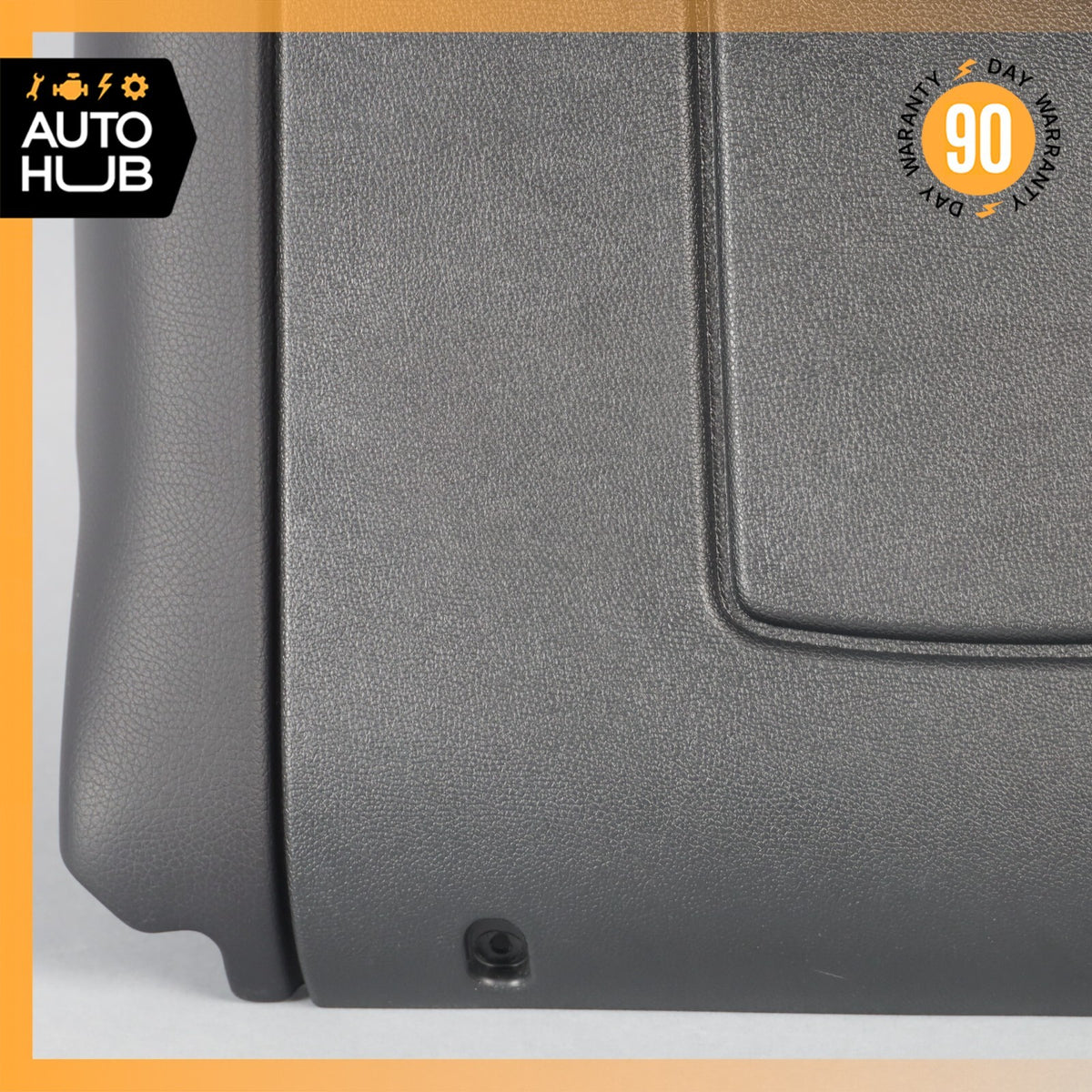 10-17 Mercedes W207 E350 C250 Back Panel Seat Cover Left Driver Side Black OEM - photo 2