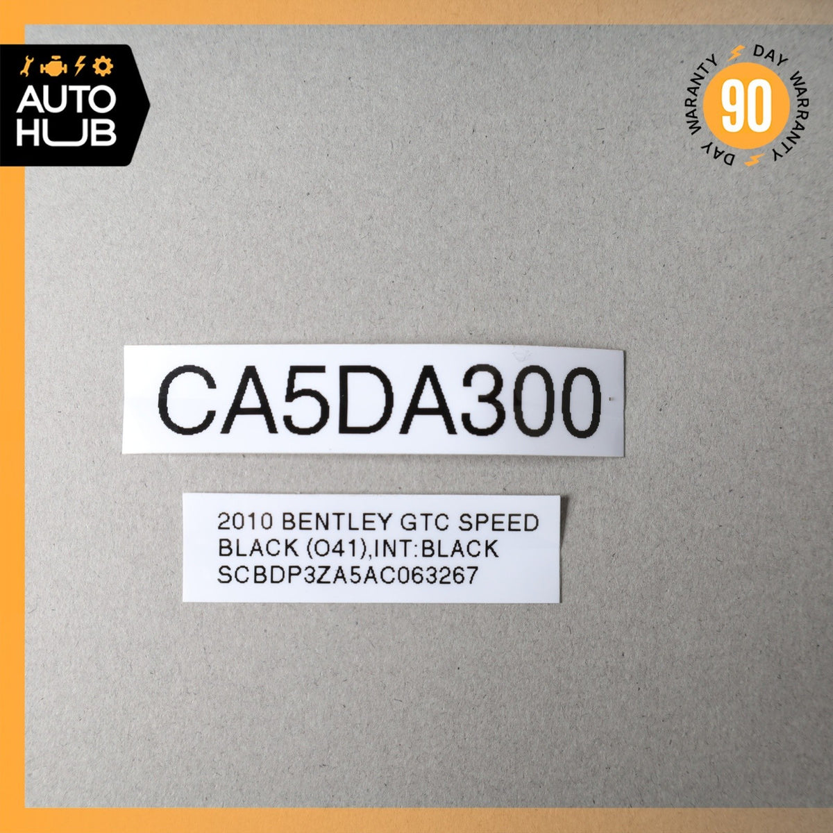 03-18 Bentley Continental GTC GT 6.0L W12 Rear Oxygen O2 Sensor Lambda Set OEM - photo 8