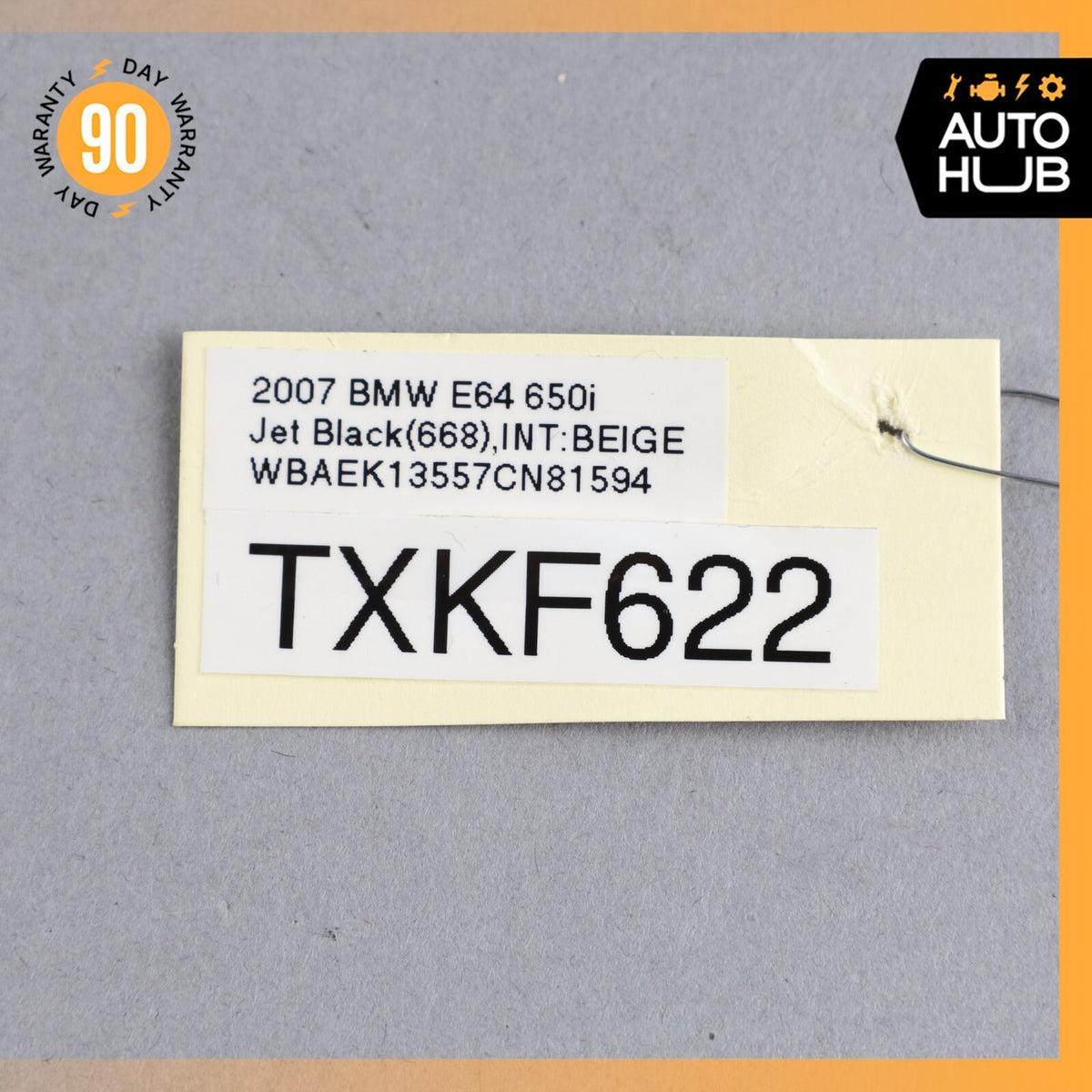 04-10 BMW E64 650i 645Ci Front Left Side Spindle Knuckle Hub OEM 71k - photo 11