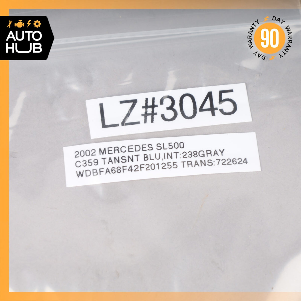 96-02 Mercedes R129 SL500 SL320 Floor Shifter Gear Shift Selector Trim Cover OEM - photo 12