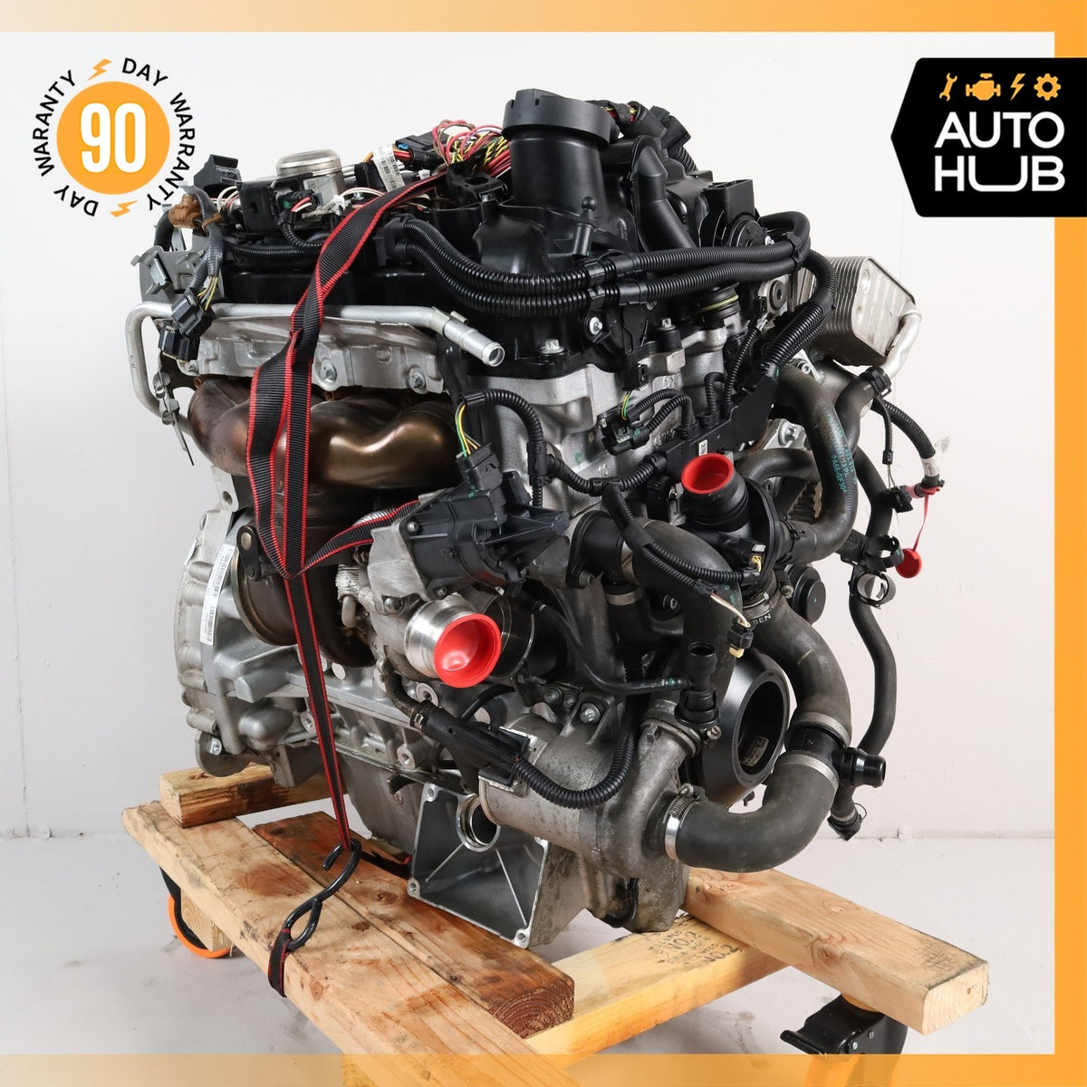 12-18 BMW F15 X5 40e 228i 528i AWD 2.0L N20 Engine Motor Assembly w/ Turbo OEM - photo 2