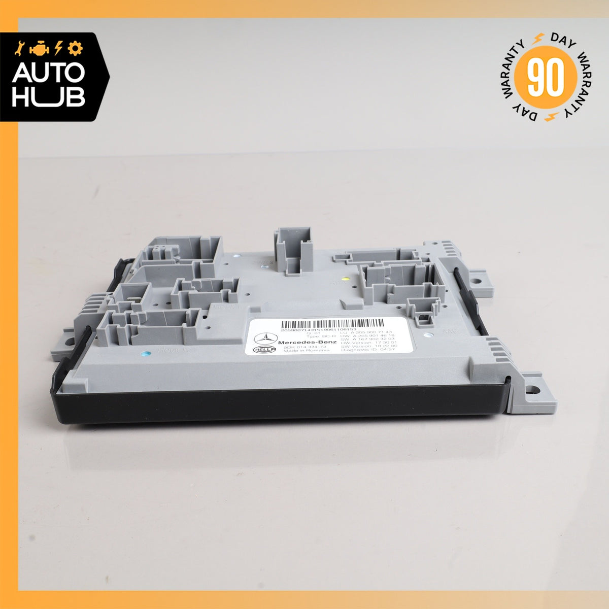 19-23 Mercedes W205 C300 C43 AMG Rear Trunk SAM Control Module OEM 67k - photo 6