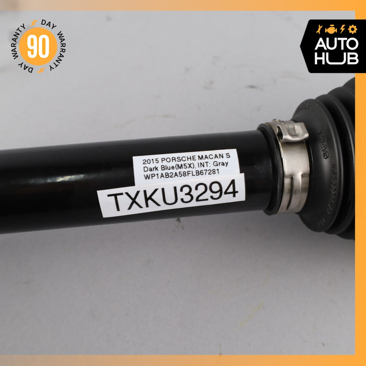 15-22 Porsche Macan S 95B Rear Left Driver Side Axle CV Shaft OEM - photo 14