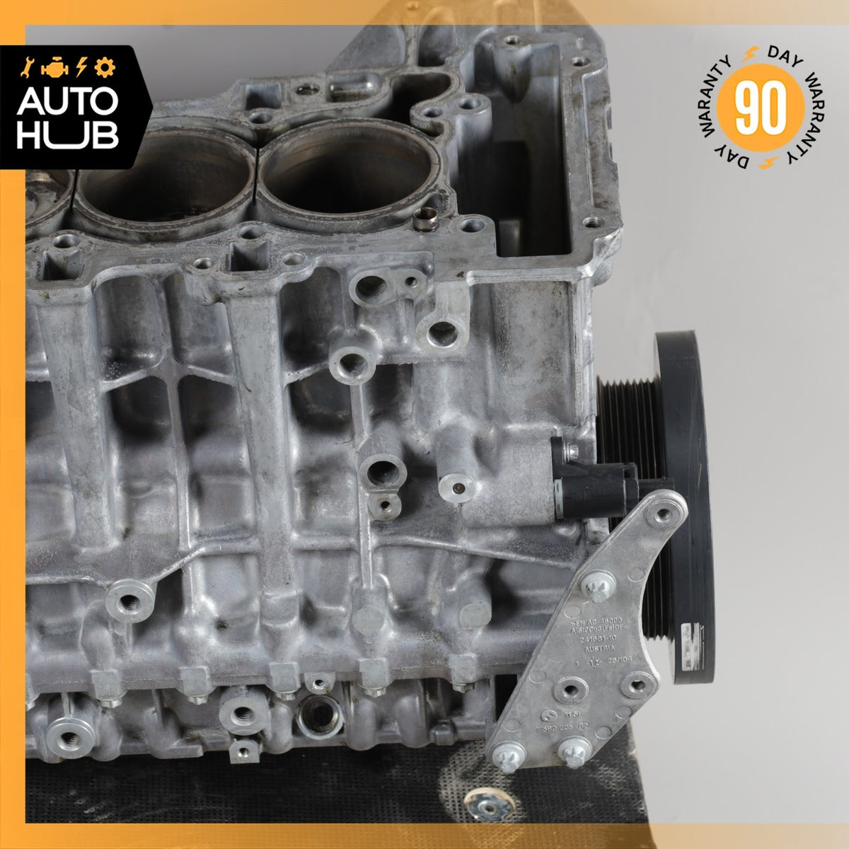 12-19 BMW F01 740i X5 X3 3.0L Straight Six N55B30 Engine Motor Block OEM - photo 16