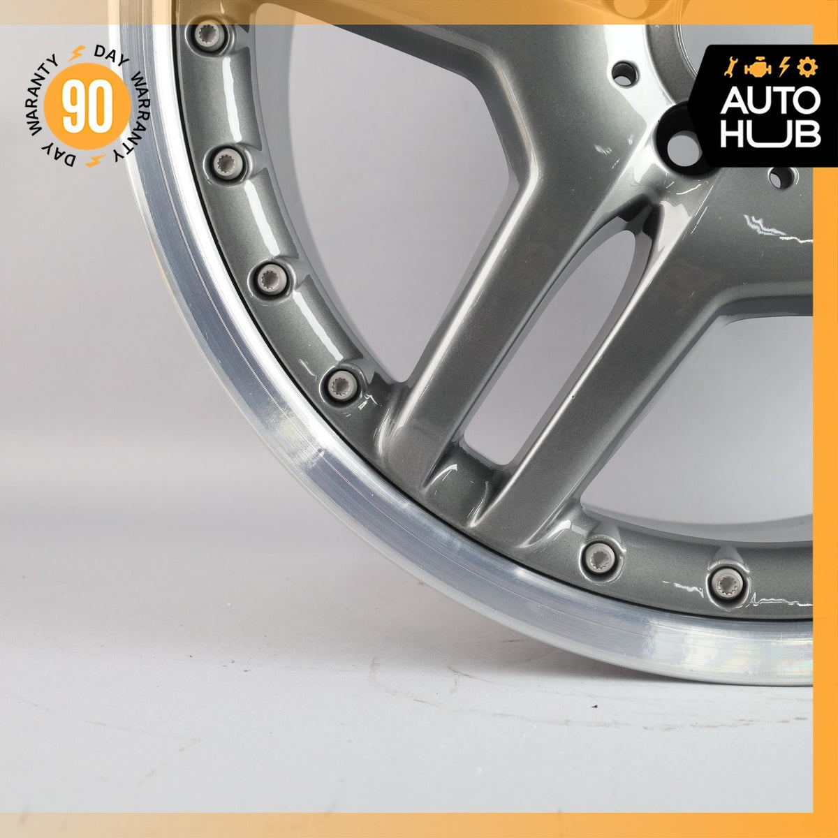 Mercedes W215 CL55 S55 AMG S600 9.5 x 19 19" Rear Wheel Rim OEM - photo 5