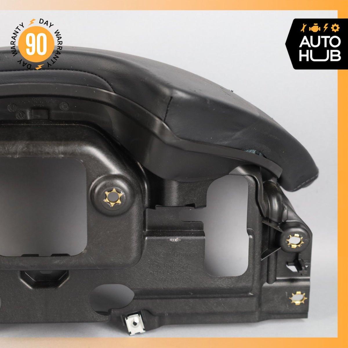 11-18 Porsche Cayenne 958 Upper Dashboard Dash Board Cluster Cover Black OEM - photo 12