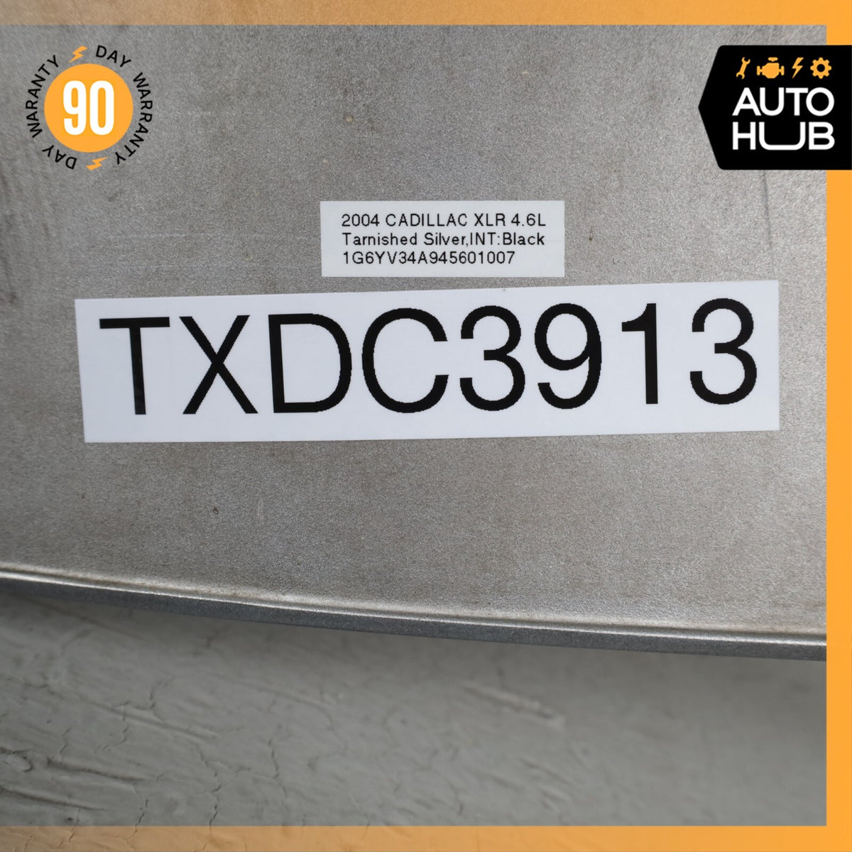 04-09 Cadillac XLR Quarter Panel Rear Left Driver Side Silver 10355380 OEM - photo 10