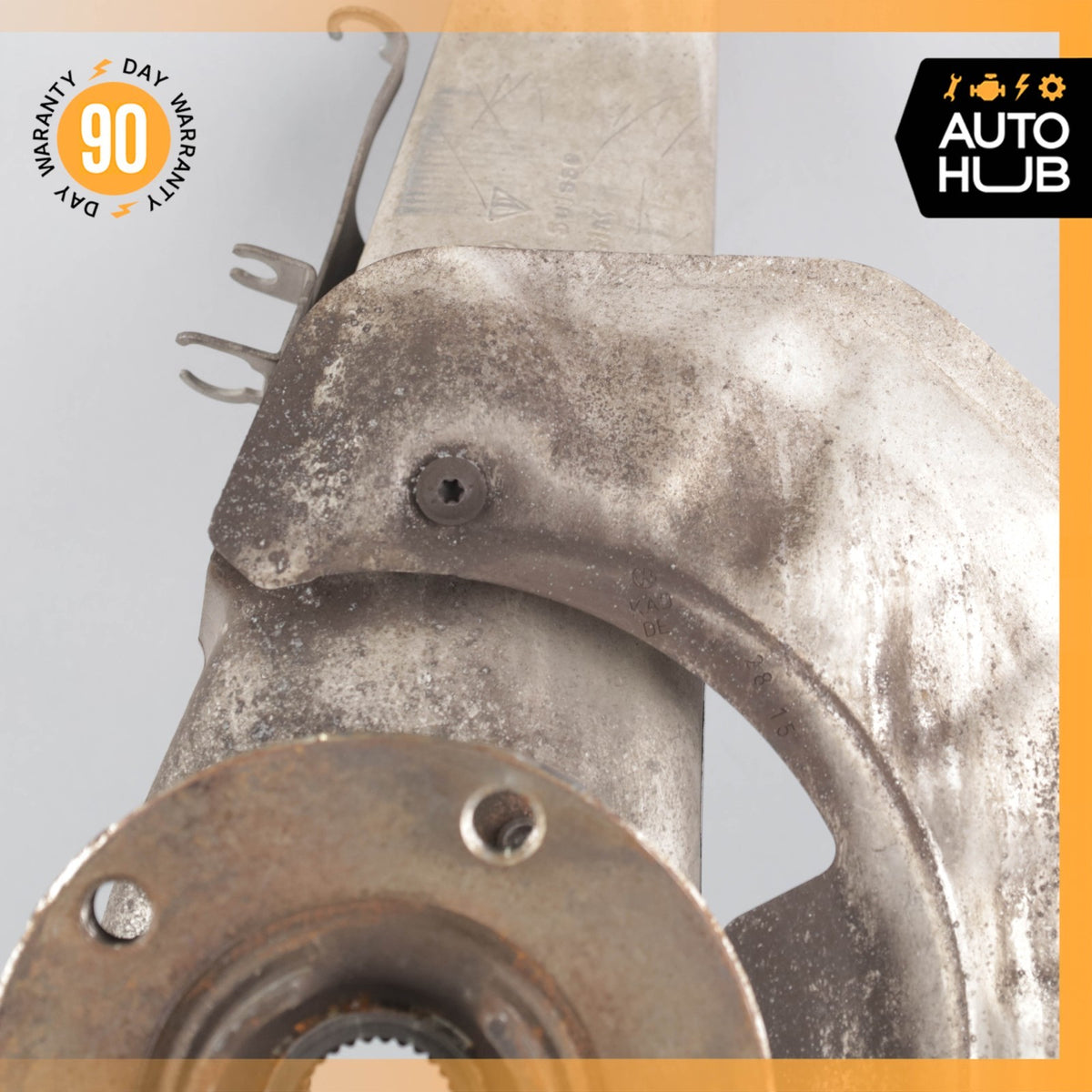11-18 Porsche Cayenne 958 Front Left Knuckle Spindle 7P0615311B OEM - photo 4
