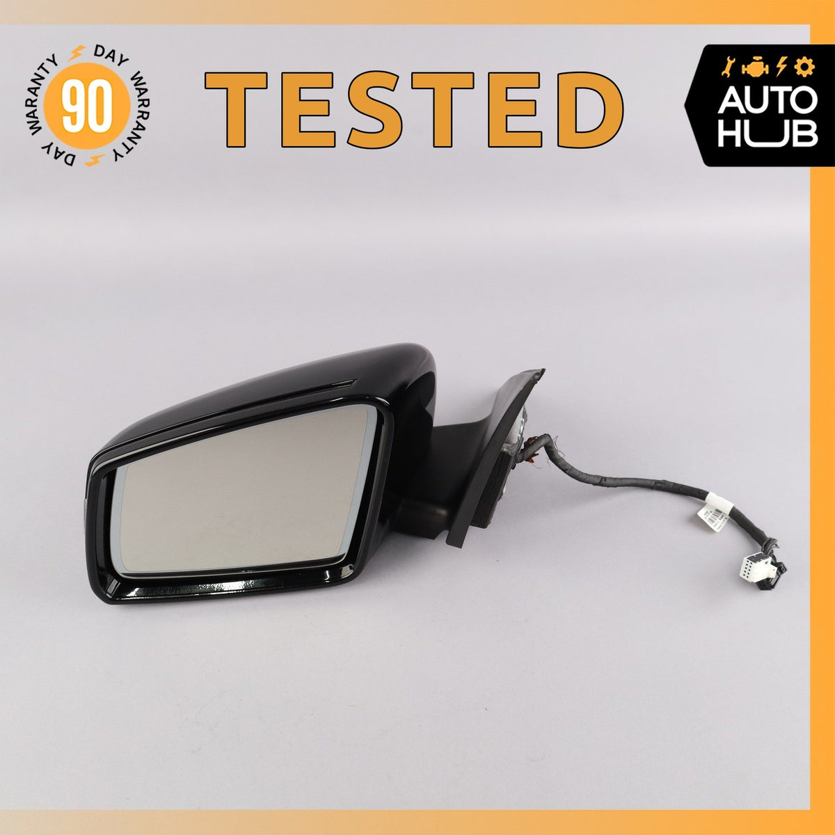 12-14 Mercedes W204 C250 C350 Sedan Left Driver Side Rear View Door Mirror OEM - photo 1