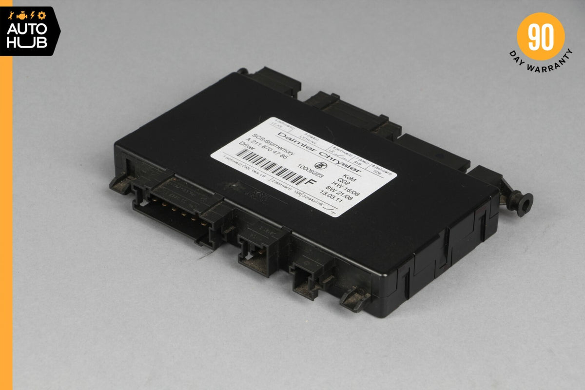 03-12 Mercedes W164 ML350 ML500 E350 SLK300 Seat Control Module Left Side OEM - photo 1