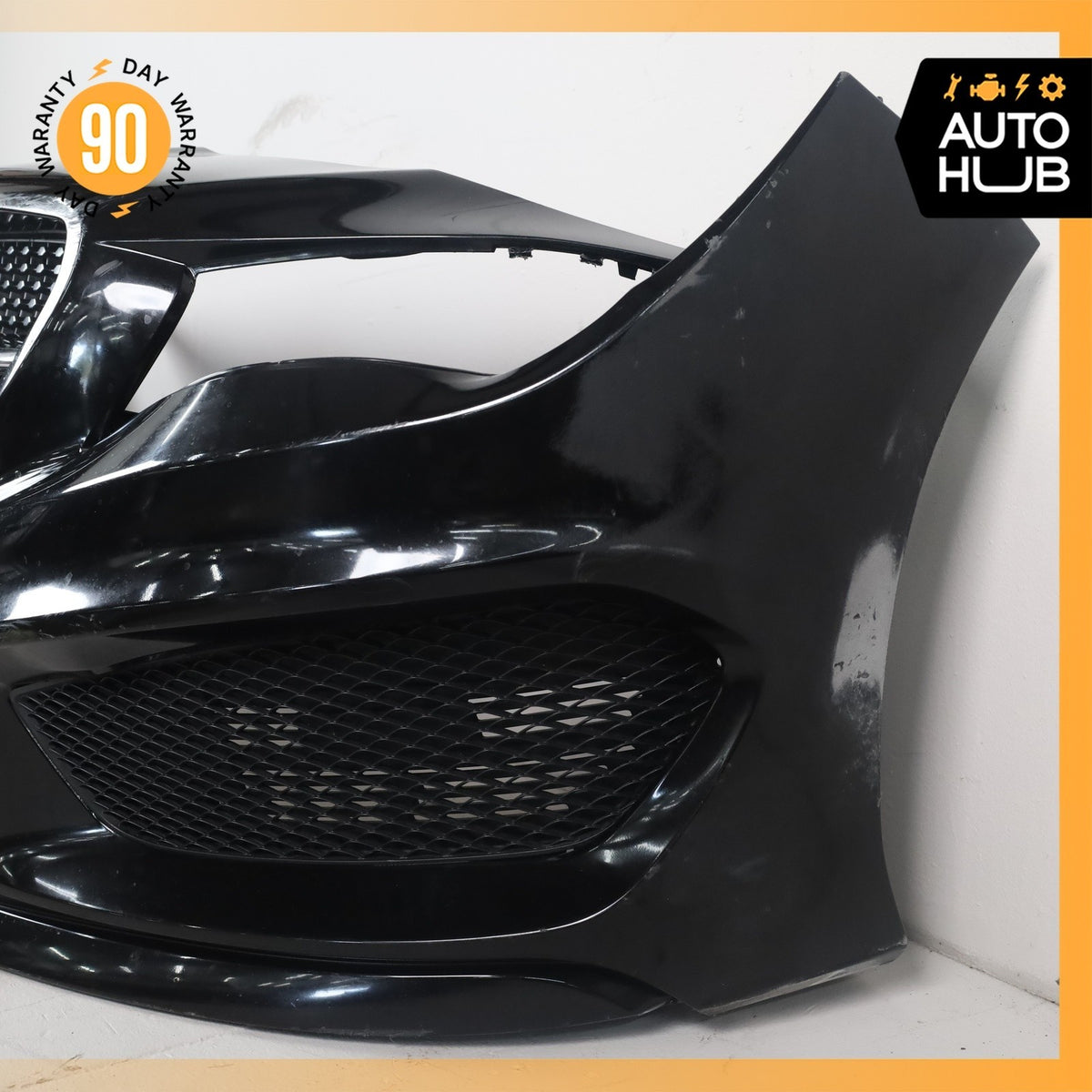 14-16 Mercedes W117 CLA250 CLA45 AMG Sport Front Bumper Cover Assembly OEM - photo 10