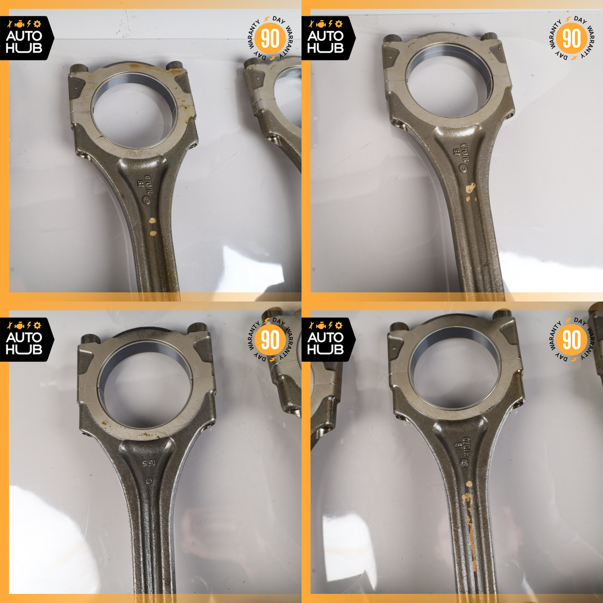 03-13 Bentley Continental GTC GT 6.0L Engine Motor Piston Connecting Rod Set 40k - photo 8