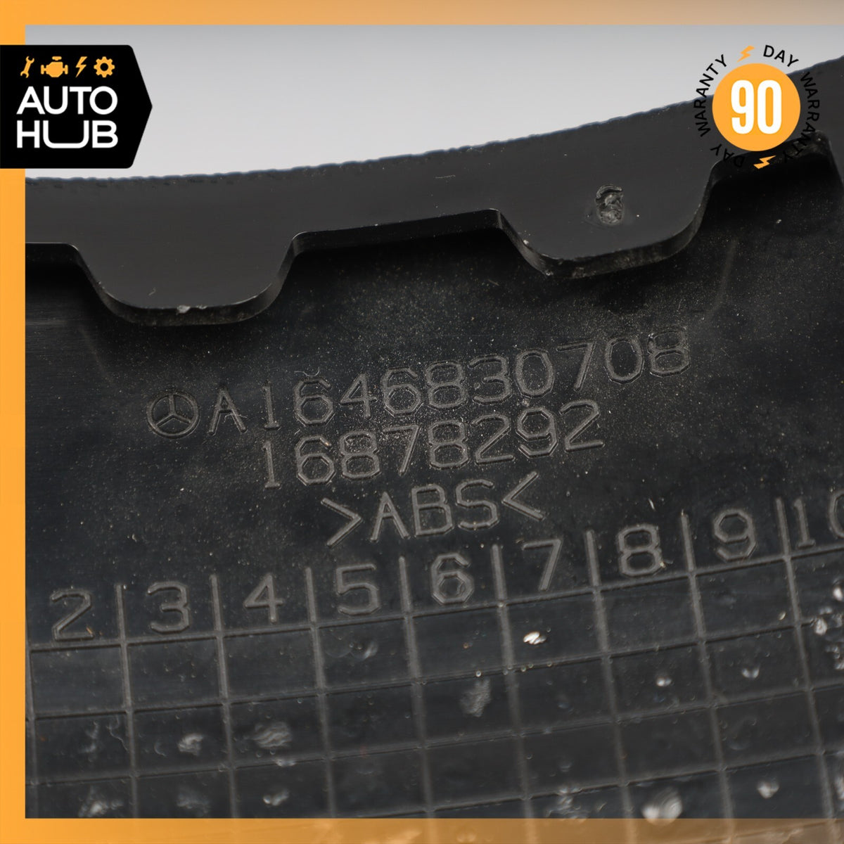 06-12 Mercedes W164 ML350 ML63 GL450 Center Console Trim Cover Panel Black OEM - photo 11