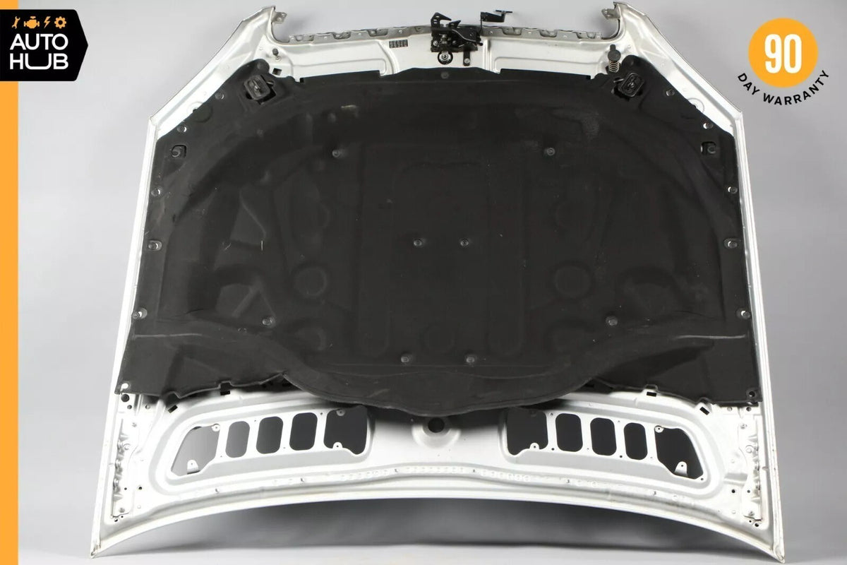 07-13 Mercedes W221 S400 S600 S63 AMG Hood Panel Assembly Silver OEM - photo 11