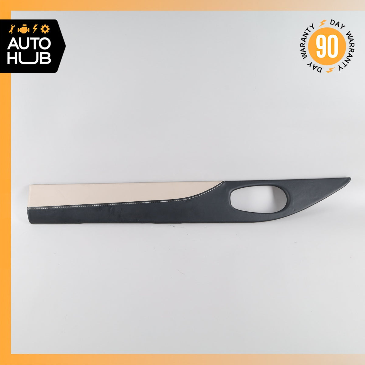 19-23 Aston Martin DB11 Left Side Center Console Trim Cover Black OEM - photo 1