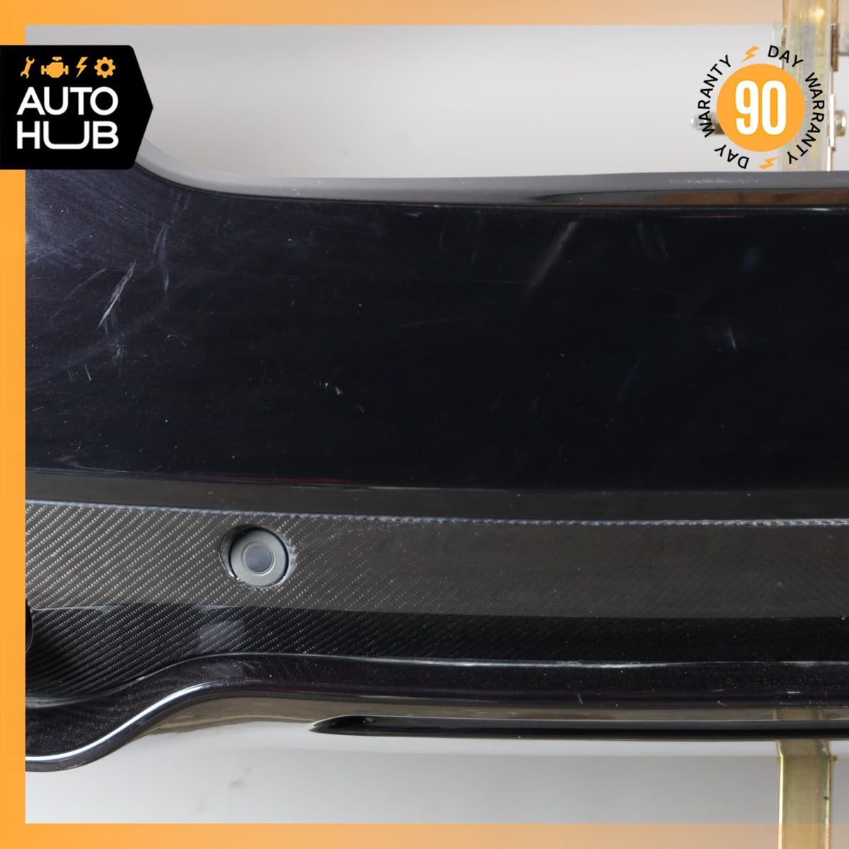 13-16 Aston Martin DB9 Rear Bumper Cover Assembly w/ Carbon Fiber Diffuser OEM - photo 3