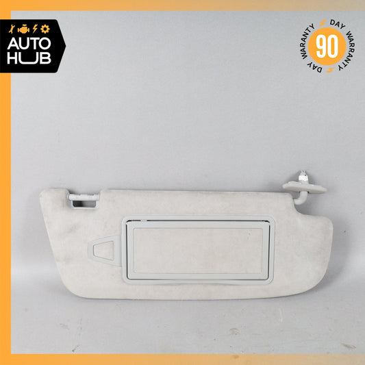 Mercedes W221 S600 CL550 Right Side Sun Visor Shade Sunvisor Gray Suede OEM - photo 1