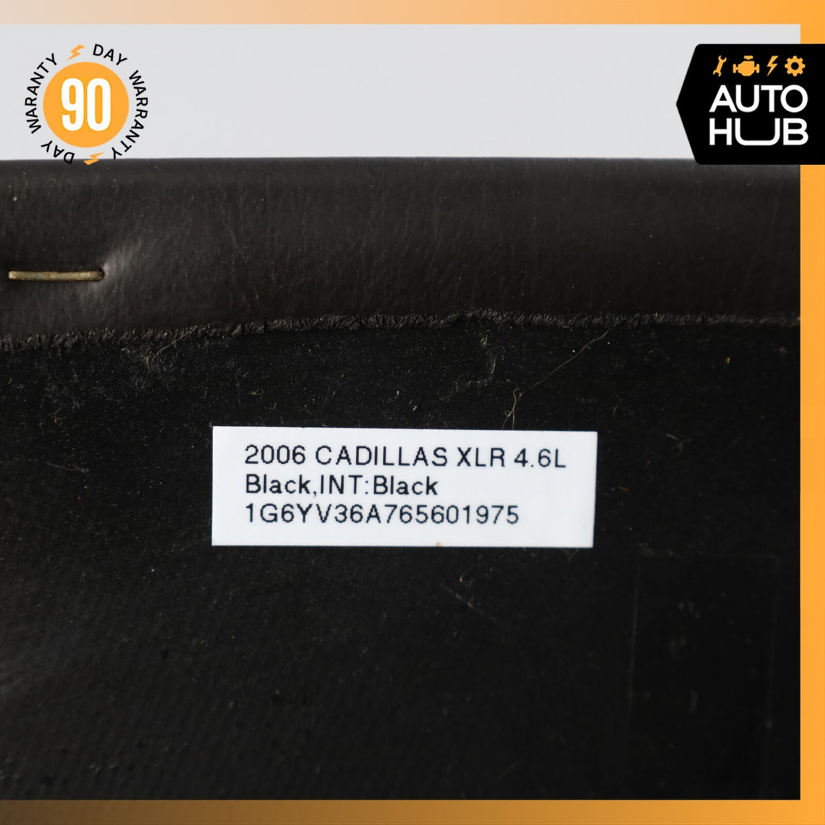 04-08 Cadillac XLR A Pillar Panel Trim Cover Left Driver Side Black OEM - photo 17