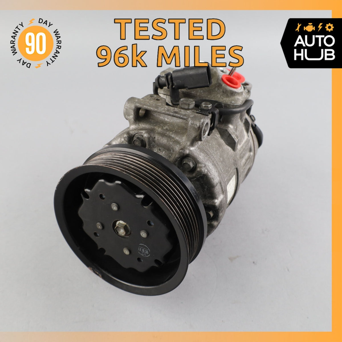 03-18 Bentley Continental GT Flying Spur A/C Air Conditioning Compressor OEM 96k - photo 1