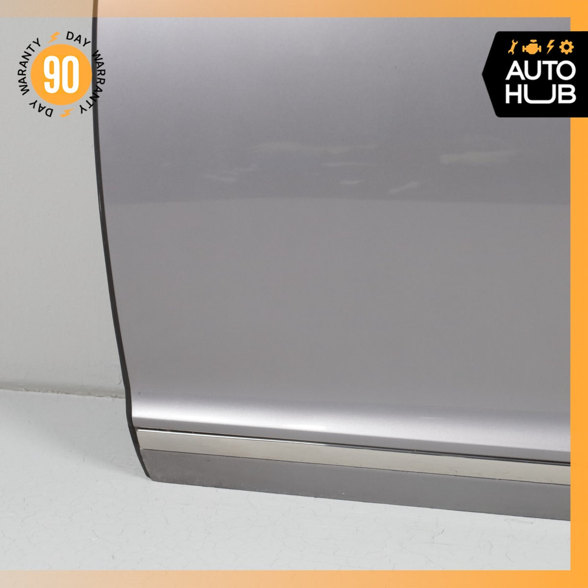 03-09 Bentley Continental GTC GT Left Side Door Shell Frame Panel Silver OEM 46k - photo 9