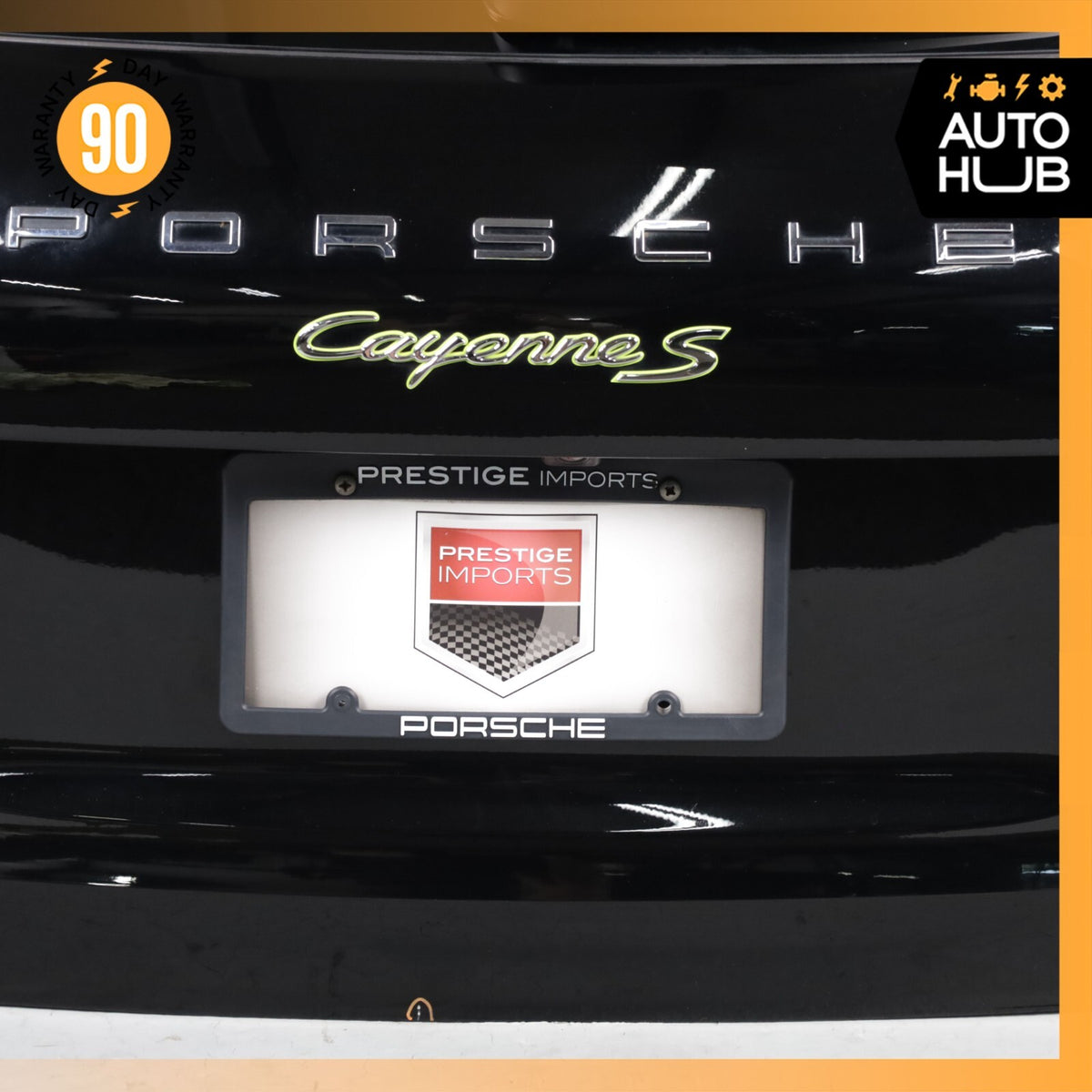 15-18 Porsche Cayenne 958 E-Hybrid Trunk Lid Liftgate Tailgate Hatch Shell OEM - photo 10