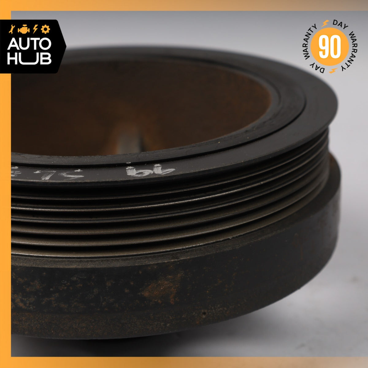 98-07 Mercedes R129 SL500 E430 Engine Motor Crankshaft Pulley Vibration Damper - photo 11