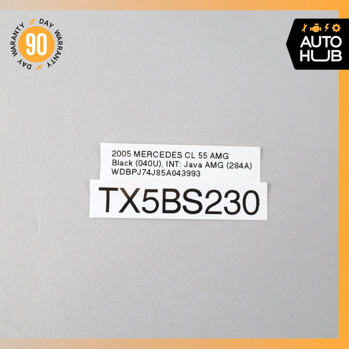00-06 Mercedes W215 CL55 AMG CL500 Headlight Lamp Control Switch Button OEM - photo 9