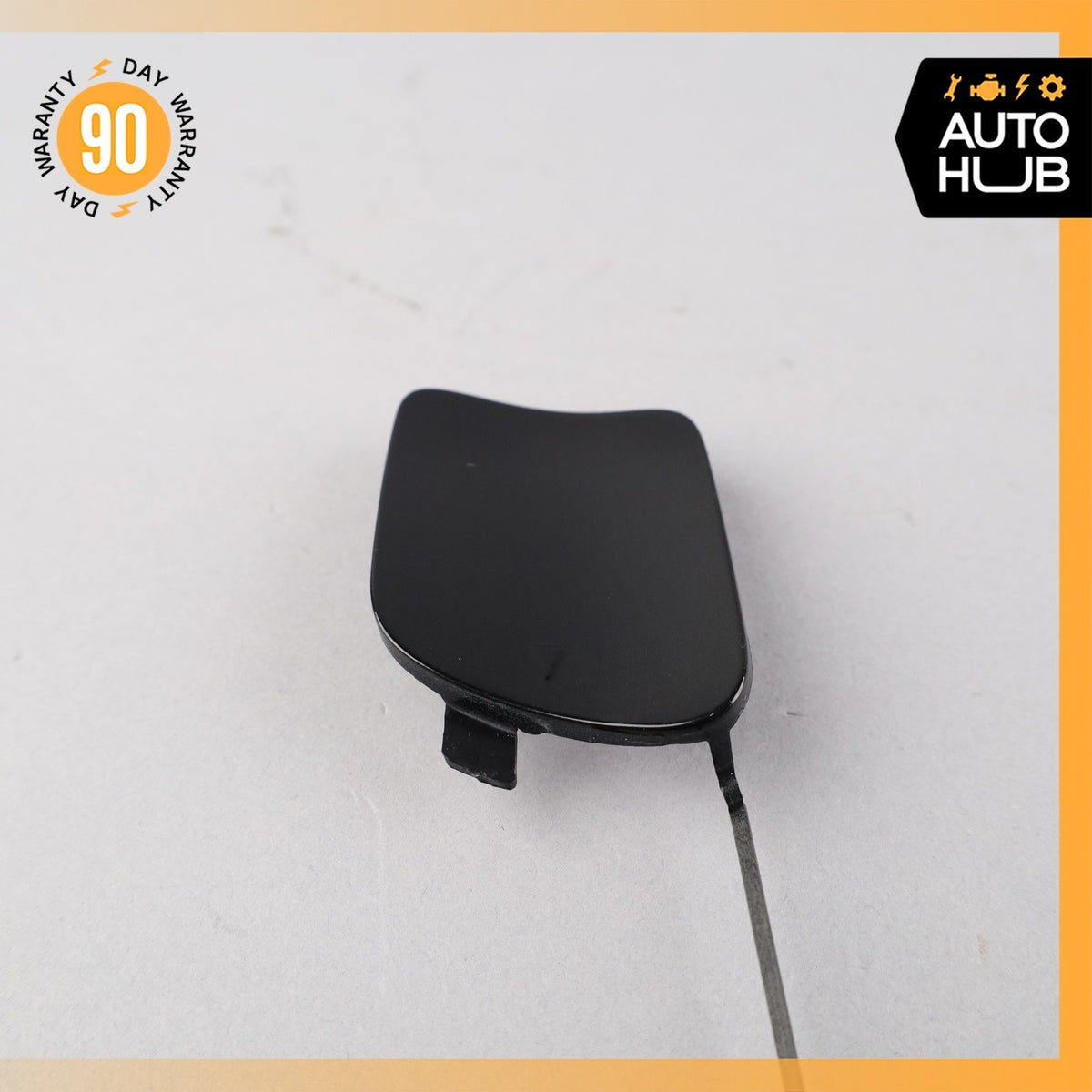 BMW F15 X5 Rear Right Bumper Tow Hook Cover Panel Trim Black OEM - photo 9