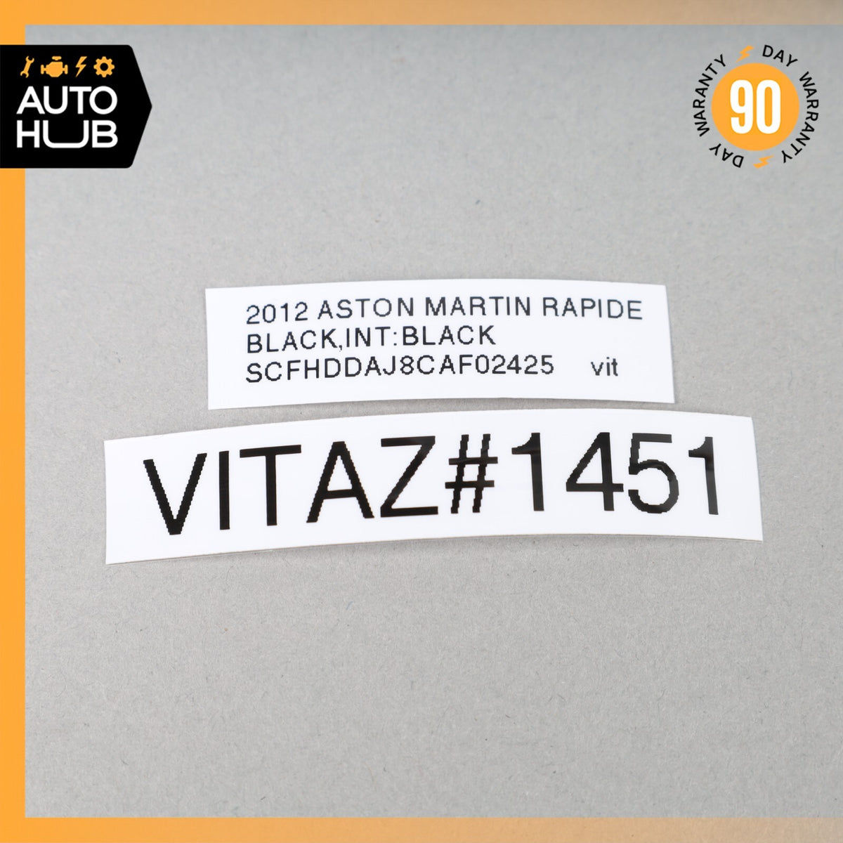 2012 Aston Martin Rapide Fuel Door Lid Open Release Switch OEM - photo 6