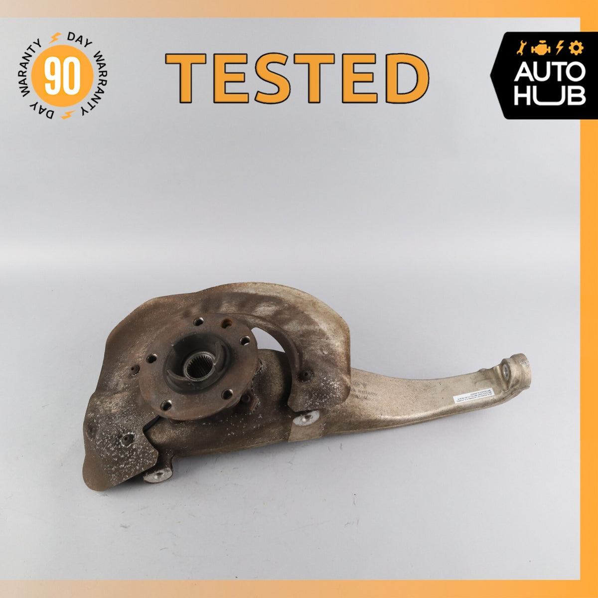11-18 Porsche Cayenne 958 E-Hybrid Front Right Passenger Knuckle Spindle OEM - photo 1