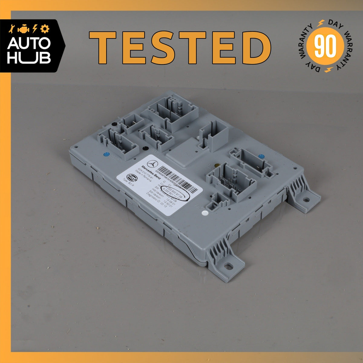 15-18 Mercedes W205 C300 C350e Rear Trunk SAM Control Module 2229009708 OEM - photo 1