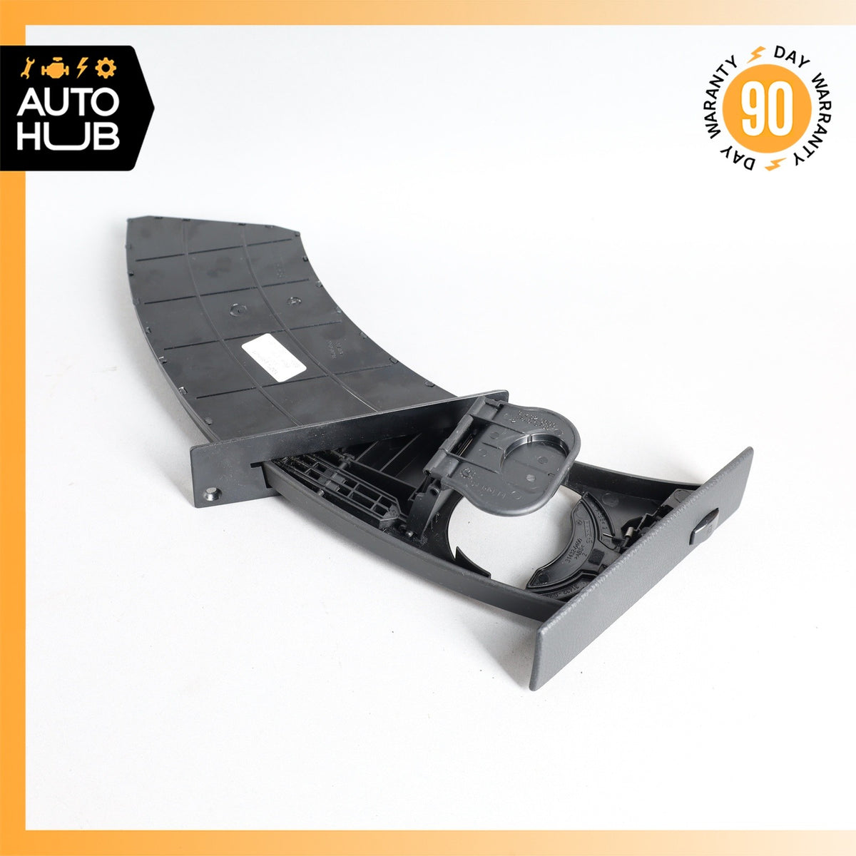 04-10 BMW E60 550i 528i 535i Left Dashboard Storage Cupholder Trim OEM - photo 9