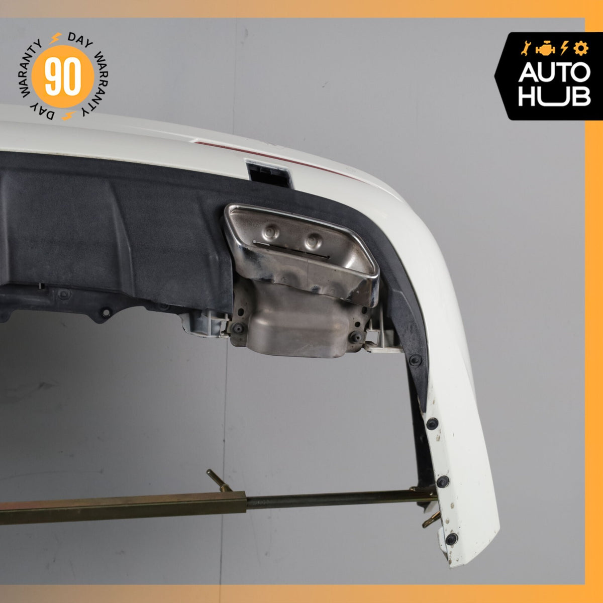 11-13 Mercedes W251 R350 Base Rear Bumper Cover Assembly w/ Tips OEM - photo 12