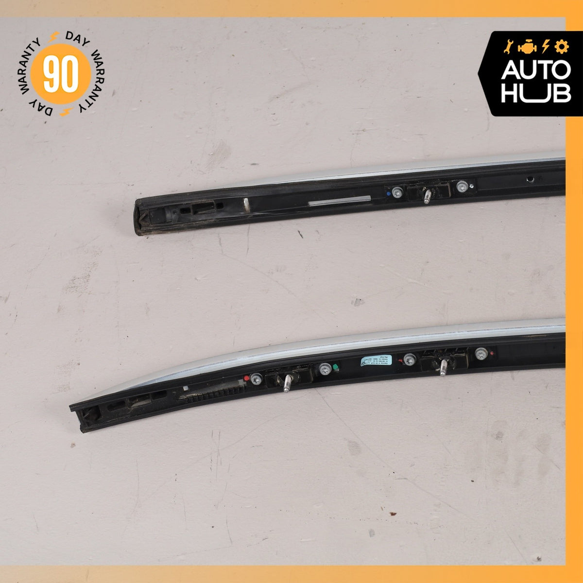 15-20 Mercedes X156 GLA250 GLA45 Baggage Luggage Roof Rack Rail Crossbar Set OEM - photo 8
