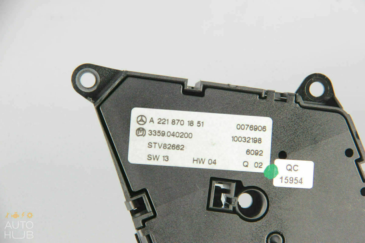 07-14 Mercedes W221 S550 CL550 Front Left Driver Seat Control Memory Switch OEM - photo 7