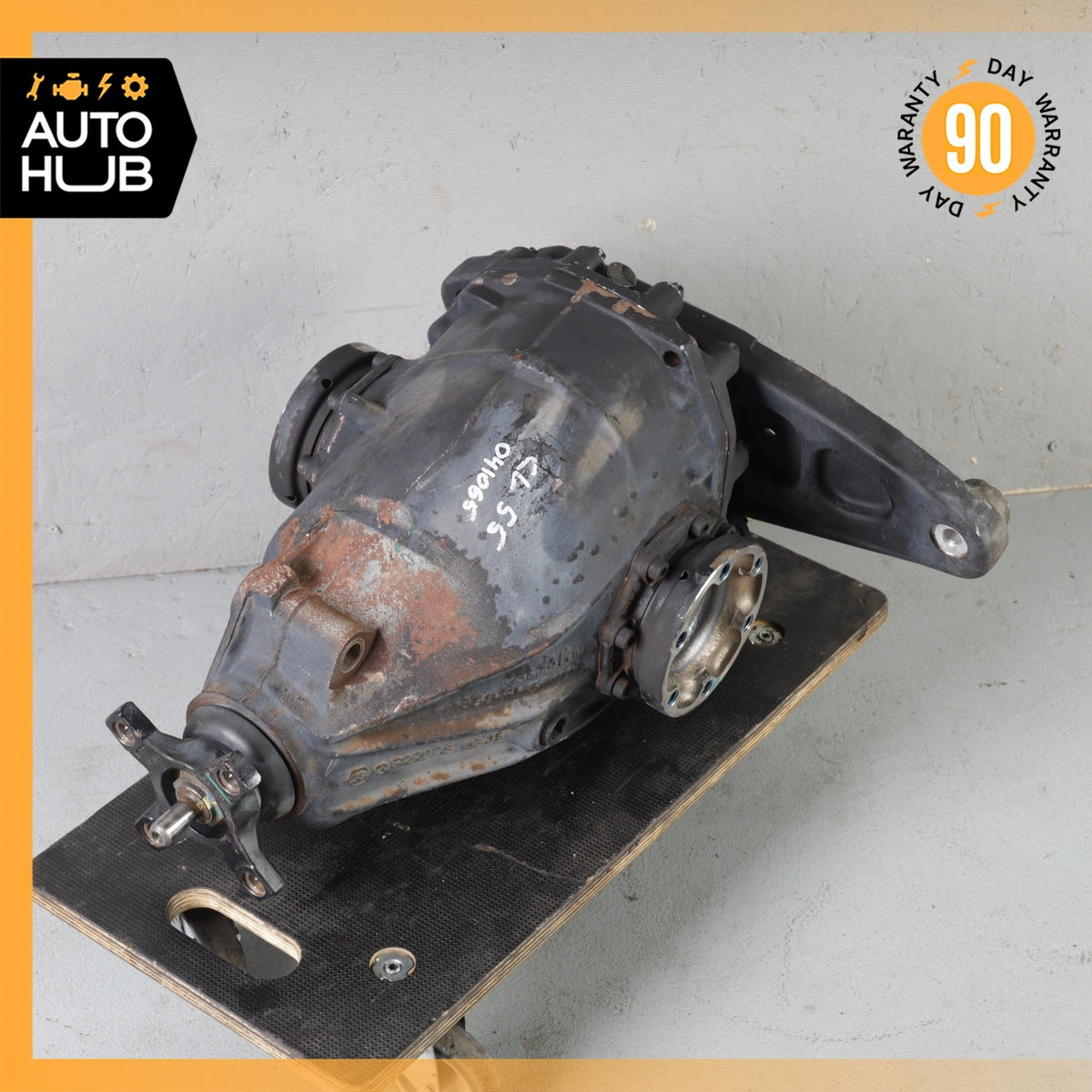 03-06 Mercedes W215 CL55 S55 Rear Axle Carrier Differential Diff 2.65 OEM - photo 7