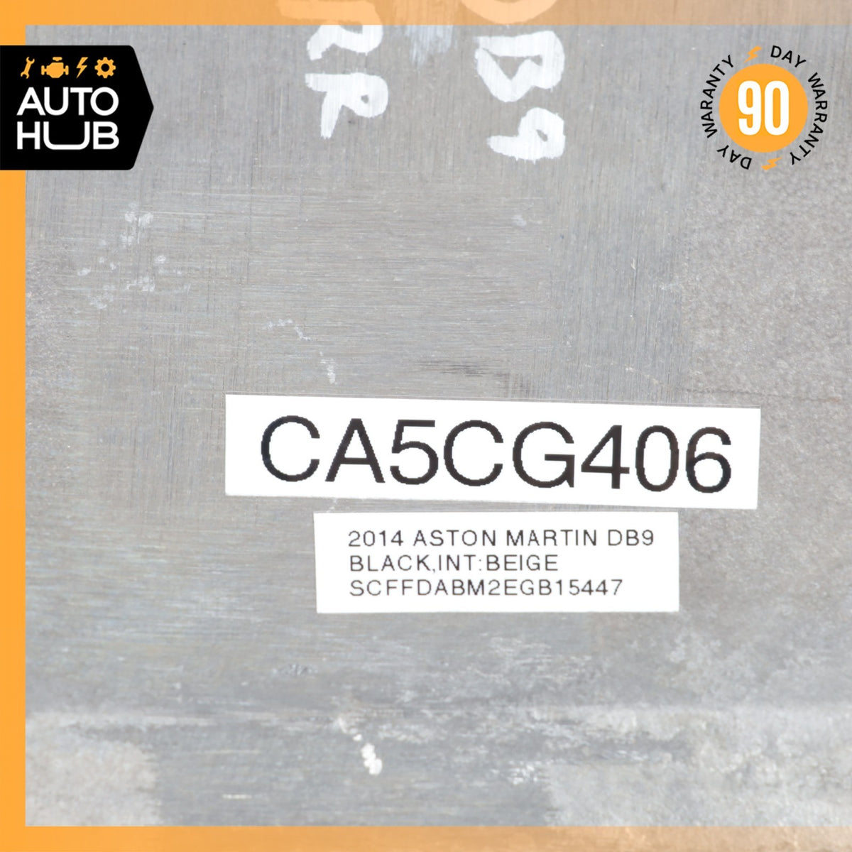 08-18 Aston Martin DB9 DBS Rear Right Shock Strut Mount Bracket 6G3318A000AC OEM - photo 13