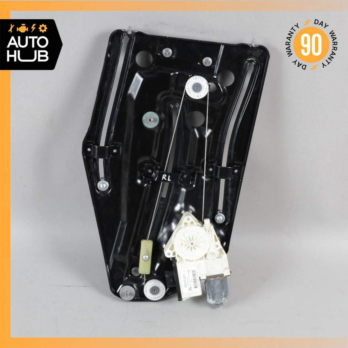 07-11 Bentley Continental GTC Rear Left Quarter Window Regulator Motor OEM - photo 2