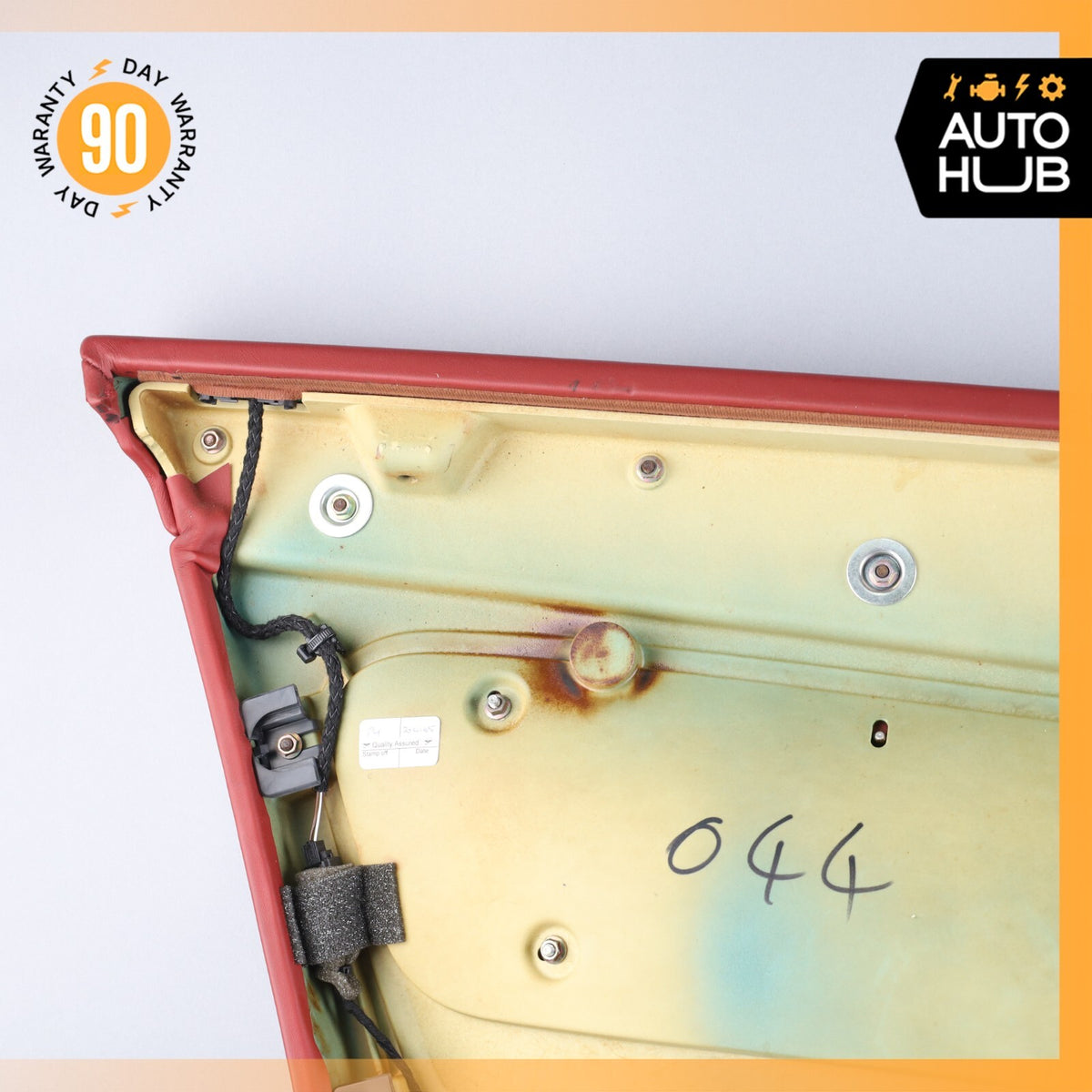03-10 Bentley Continental GT Right Side Interior Door Panel Red OEM 73k - photo 14