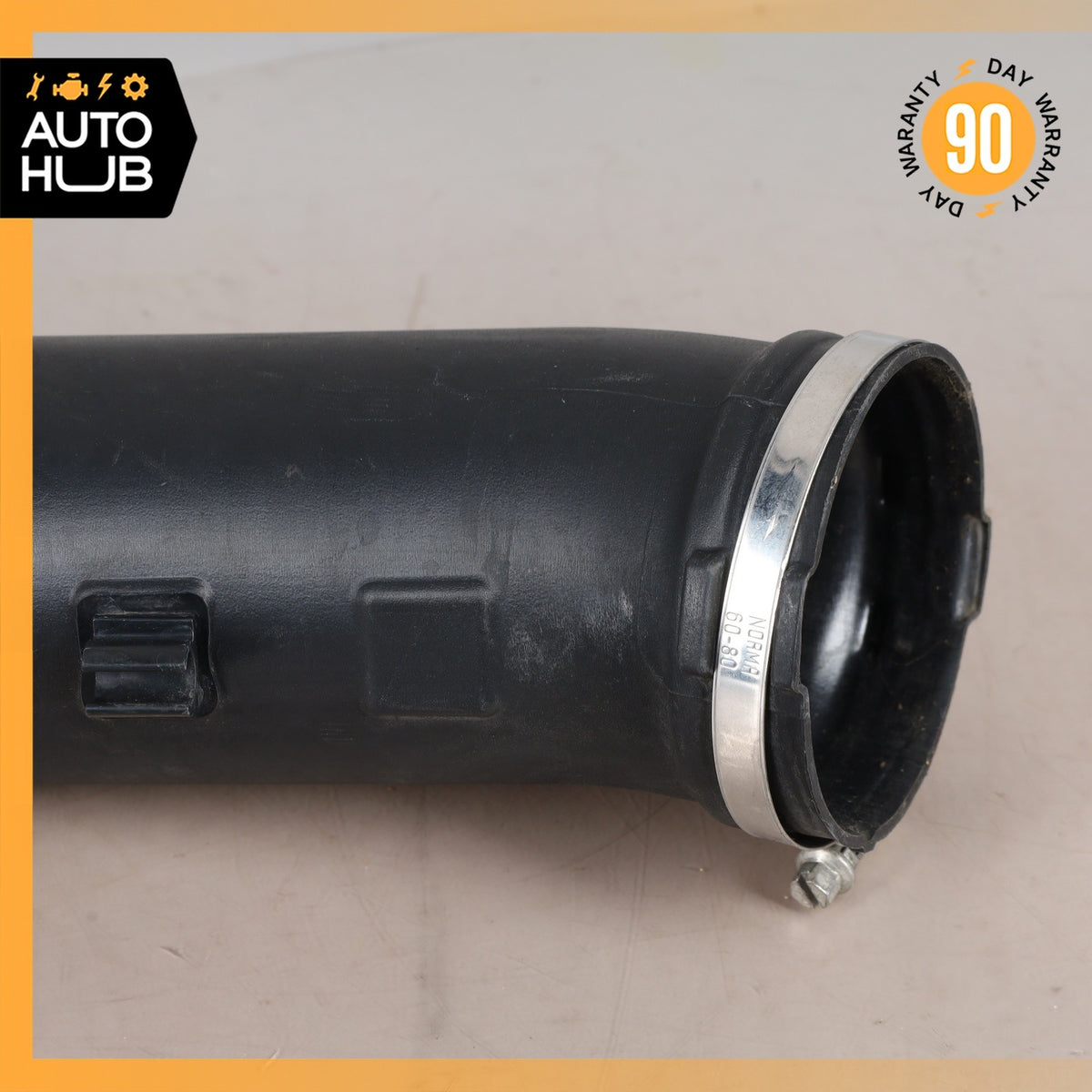 11-14 Audi D4 A8  Air Intake Duct Pipe Hose Left Side OEM - photo 5