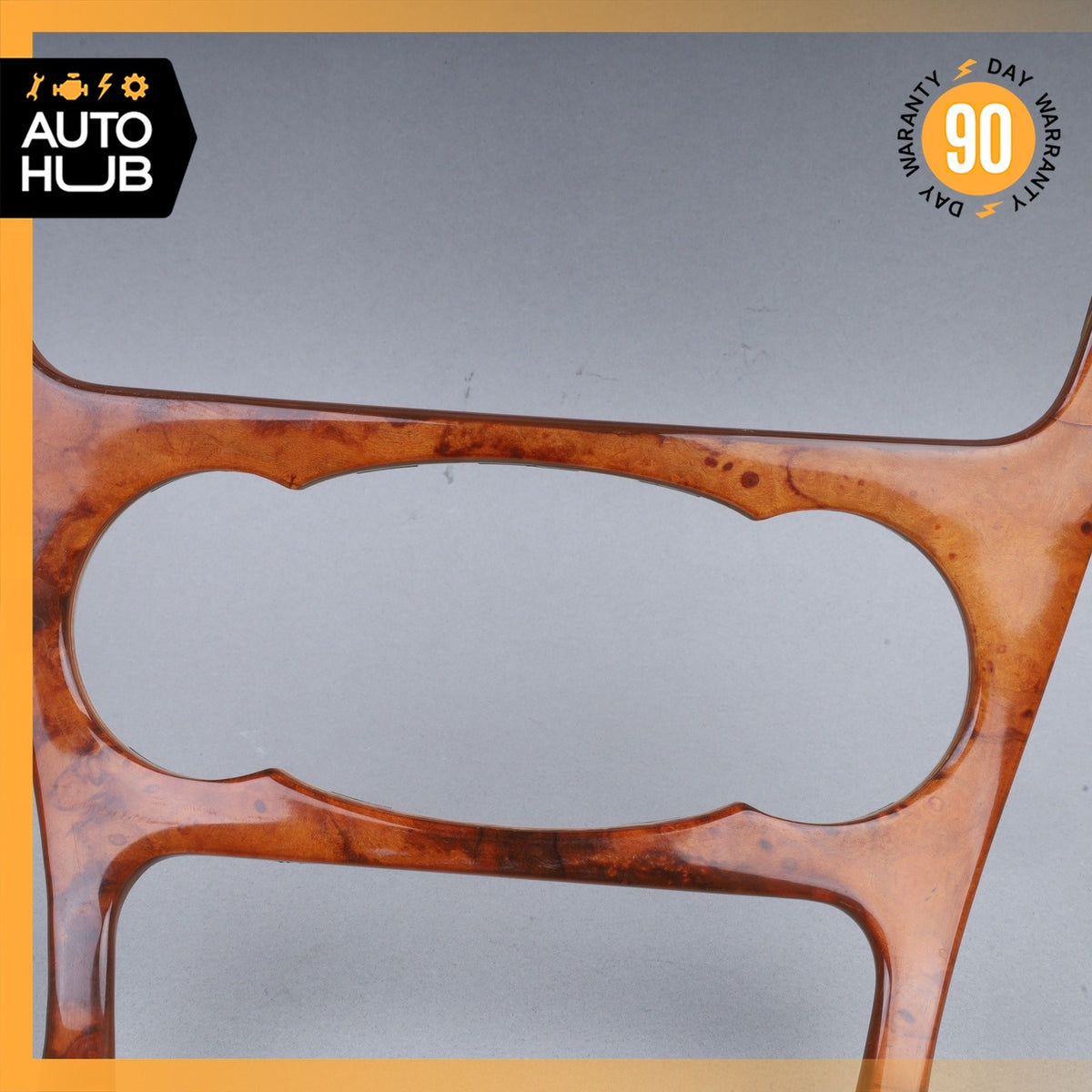 03-04 Mercedes R230 SL500 SL600 Center Console Trim Bezel Wood OEM - photo 6
